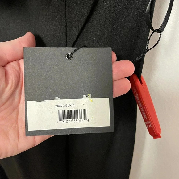 NWT Mac Duggal 26372 One Shoulder Ruffled Long Dress with Side Slit - Formal - Picture 9 of 9